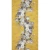 Dutch floral wallpaper, size 10 m x 0.53 m, yellow color, model 17795  