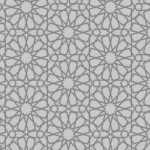 Patterned Wallpaper, Length 15.6 meters, Width 100 cm, Gray Color