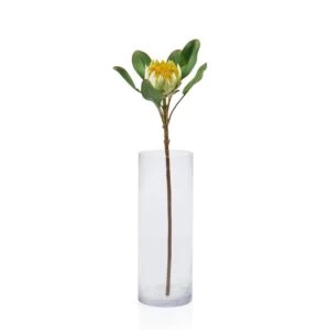 Artificial Protea Flower 65 cm, Yellow Color | 