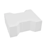 بلاط رصيف انترلوك بيهاتون سماكة 6 سم لون ابيض | شركة معيار