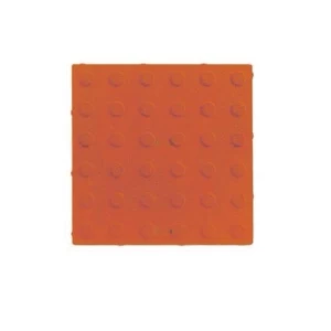 بلاط أرضيات خارجي أسمنتي 40×40 سم، لون احمر فاتح، سماكة 4 سم | الوسد الصناعية