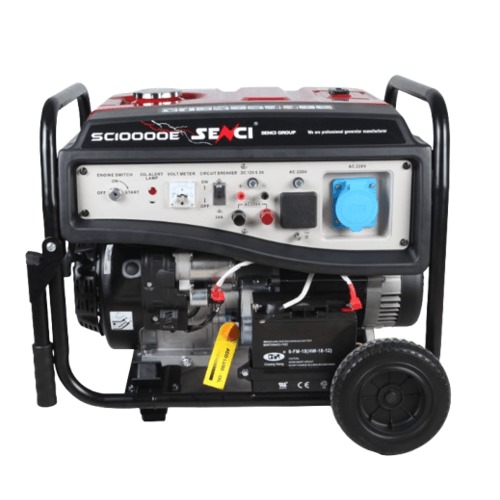Single Phase Generator 6.6 Gallons Tank Capacity, Max Power 9 kW | Senci