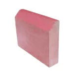 Half Agriculture Curb, Size 50x40 cm, Light Red Color, Weight 80 kg