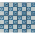 بلاط جدران سيراميك مقاس 20×20 سم، لون إنسرت سمارت بلوبيري | شركة المستقبل للسيراميك