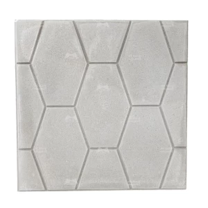 Cement Decorative Tile Classic Design 40×40 cm, Thickness 4 cm, Cement Color | Al Sarif Building Materials