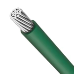سلك كهرباء 18 AWG جهد 600 فولت (MTW)، نحاس مجدول مطلي بالقصدير، طول اللفة 500 قدم، لون أخضر | كابلات الشرقية