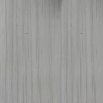 لوح تكسيات بديل خشب 3D PS رمادي فاتح، سمك 12 مم × عرض 130 مم × طول 2900 مم