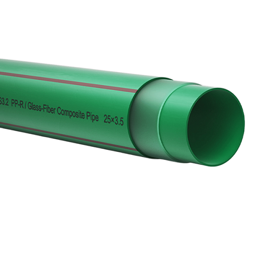 PPR/FiberGlass/PPR-UV Pipes Diameter 25 mm 25 Bar Pressure Green | Ask Thermal Pipes Factory
