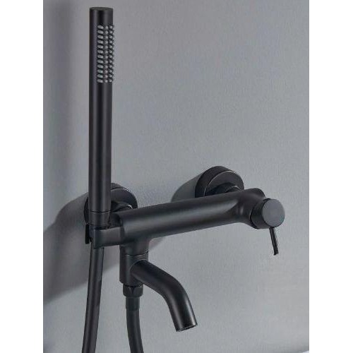 Shattaf Mixer External Establishment 1252g, Matt Black | Hatch Company