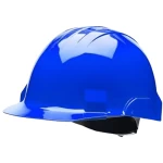  Bullard safety helmet  Weight  400 gm  Blue  Color  with a low center of gravity   