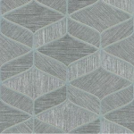 Italian wall covering, size 10m x 0.53m, gray color, model 63034
