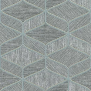 Italian Wall Covering 10m x 0.53m Gray, Model 63034 | Balbaid Decor Company