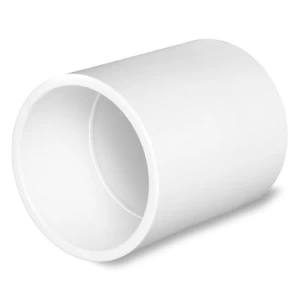 جلبة اصلاح PVC جدول 40، مقاس ½ إنش، طول 58 مم، لون أبيض | سابكو