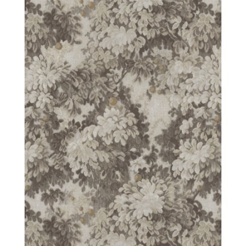 Italian Wallpaper Floral Design Pale Beige, Size 10mx1.06m, Model 81725 | Balbaid Decor Company