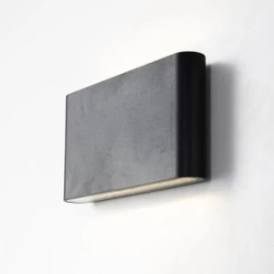 LED Wall Mounted Outdoor Light 18x9x3 cm, Black Color | 40255