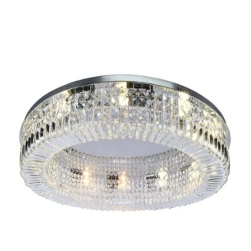Luxury Crystal Pendant Light 60×15 cm, Silver | 49349