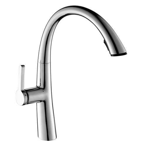 Chinese Pull-Out Sink Mixer Chrome Color Brass, Tifani | Alsaggaf company