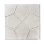 Patterned Cement Decorative Tile For Floors, Cement Color, Dimensions 40x40 cm, Thickness 5 cm | Al Sarif Company