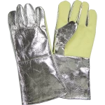 Safety gloves,Material Aluminum foil, Heat resistant up to 400°C         