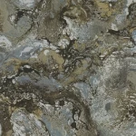 Marble wallpaper, dark gray color, length 10 m, width 1.06 m, model 082663  