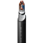 4mm 0.6/1kV 4C Electric Cable, Stranded Copper Conductor ,PVC Insulation, SWA  Armored, Length 1000 meter | RESCAB