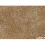 Italian wallpaper, dark brown color, length 10 m, width 0.73 m, model 44862