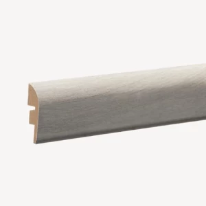Liguria Silver Wooden Skirting 240x4.5x1.2 cm, Model 487137 | Abyat Company