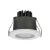 Logo LED Downlight, 10W, Black Color, 3000 Kelvin, IP65 Protection, 75 mm Size