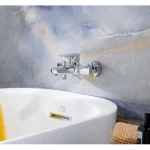 خلاط بانيو نحاسي مقاس 51×20.5×7 سم، كروم اللون