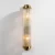 Gold Wall Lamp, 60 cm Length, 10 cm Width
