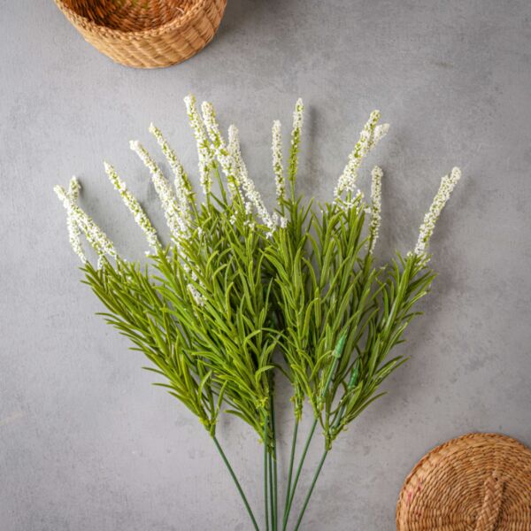 Artificial Vald Flowers 39 cm Height Green Color | 