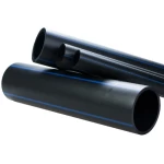 مواسير HDPE ضغط 6.3 بار [PE 100] قطر خارجي 800 مم سمك 30.6 مم[SDR 26]  لون اسود | الوسائل 