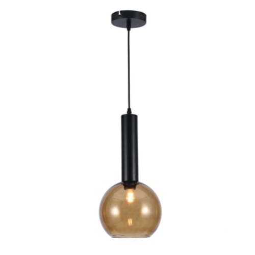 Modern Hanging Light 150x20 cm Minimal Design Black | 