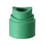 PPR Saddle modern technology Size 110/32 mm Outside Diameter 43 mm Green Color