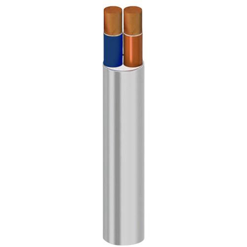 4sq mm 2 Core Cable 300/500V, Flexible Copper Conductor, PVC Insulated and Sheathed | Al Fanar