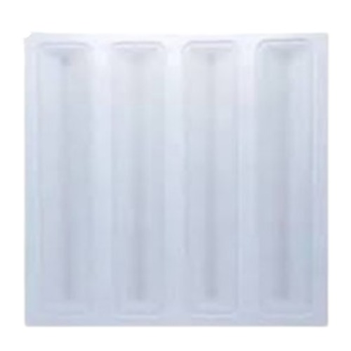 لوحة إنارة LED مربعة 59.5×59.5 سم، قدرة 96 واط، فولت 110/220، درجة لون 3000 كلفن | الاضواء الشاملة للانارة