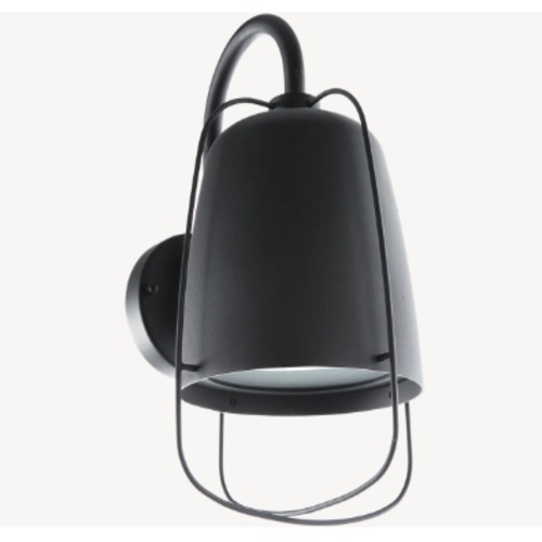 Mine Wall Light 26.3 x 20.4 x 37.9 cm, Black Color | Abyat Company