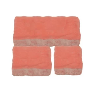 Yahfa Interlock Paver Tiles Height 6 cm Size 13x25 cm, 19 cm, 13 cm (3 Pieces) Red | Artic