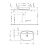 Rectangular Over Counter Wash Basin 39×55 cm, Brilliant White | Hatch Company - Image 3
