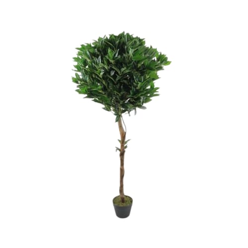 Green Artificial Tree Height 140 cm Width 60 cm Brown with Green Color | 