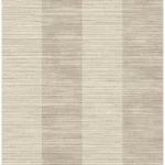 American Wallpaper Pale Beige Color Striped Design, Size 10mx0.53m, Model ZA31519