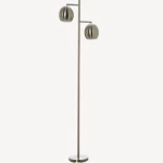Modern Floor Lamp, White Color, Size 158x25.4x42 cm