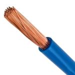 Flexible Single Electric Wire 0.75mm 300/500 Volts, Copper Conductor PVC Insulation, Blue | Riyadh Cables