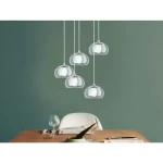 ROCAMAR Hanging Light, Length 1500 mm, Width 585 mm, E27 LED, Chrome Color