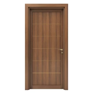 Premium Wooden Door Classic Design 235x115 cm Brown, Thickness 6 cm | YT-90471828