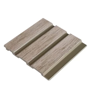 Synthetic Wood Decor PS Size 290×16 cm Light Gray Color Model F12 -604 | 