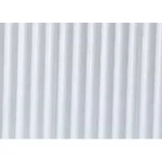 PC wood alternative for decoration, rectangular in shape, dimensions 12 x 290 cm, white color