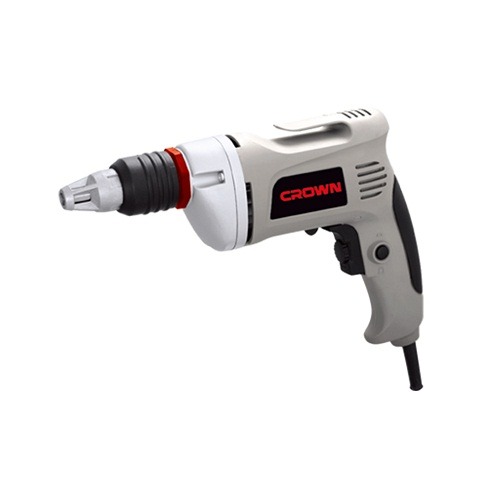 Electric Screwdriver 710 Watt Chuck Size 6 mm, Crown CT12001 | SAUDI INDUSTRIAL TOOLS COMPANY