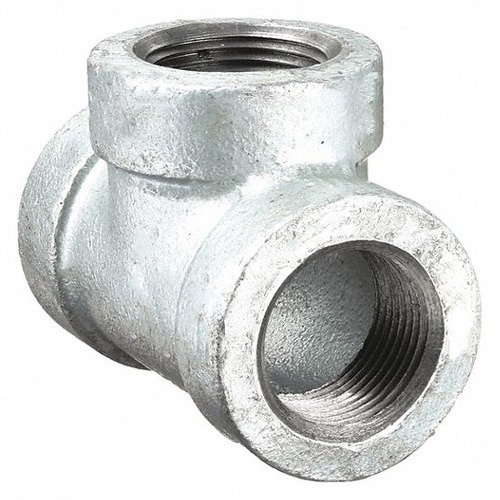 White Malleable Iron Tee 1/2 Inch, Class 300, Grainger Approved | ARAB PROS COMPANY