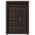 Premium Wooden Double Door for Elegant Entrances, dark brown, Size 160 × 235 cm, Model MO1